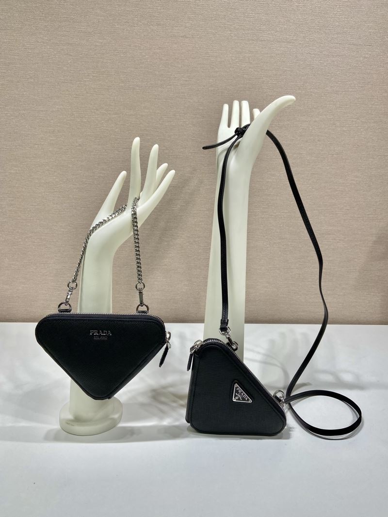 Pra*a triangle pouch